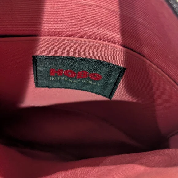 Hobo Black Leather Crossbody Bag - Picture 5 of 8